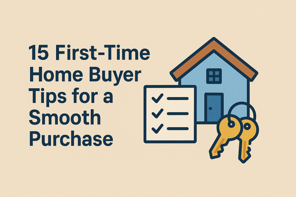 15 First-Time Home Buyer Tips for a Smooth Purchase