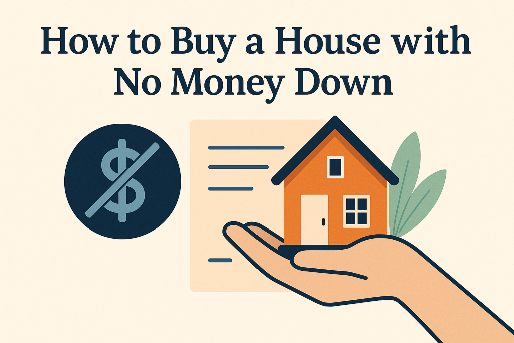 How to Buy a House with No Money Down