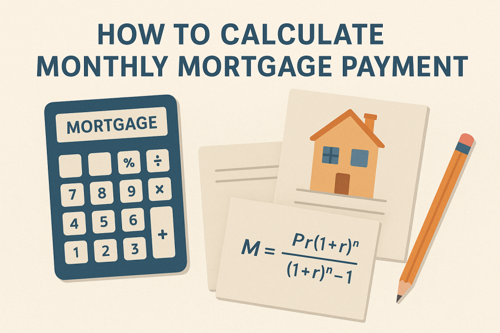 How to Calculate Monthly Mortgage Payment
