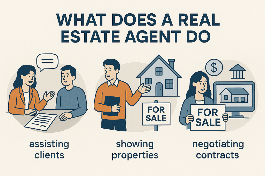 What Does a Real Estate Agent Do