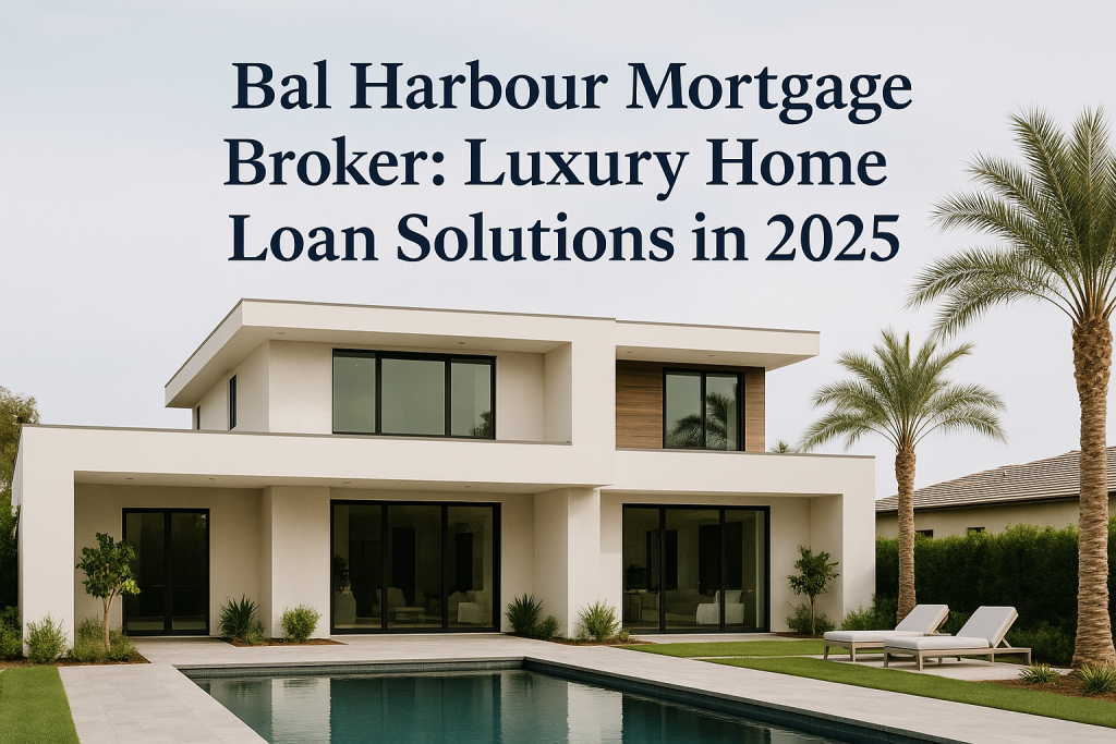 Bal Harbour Mortgage Broker Luxury Home Loan Solutions in 2025
